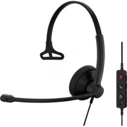 EPOS 1001419 - Auriculares, IMPACT 100, MS, Mono, USB-C+A.