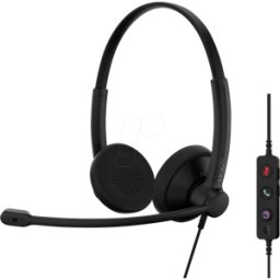 EPOS 1001421 - Auriculares, IMPACT 100, MS, Estéreo, USB-C+A.