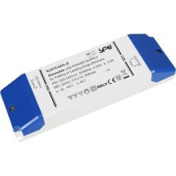 SELF SLF SLD75-24VLE - Transformador LED, 75 W, 24 V CC, 3100 mA, regulable