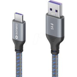 SONERO SON SPC-U110-020 - Sync & charge cable, USB-A > USB-C, 100 W, 2.0 m