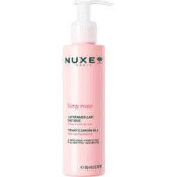 Nuxe Very Rose Leche limpiadora cremosa para rostro y ojos 200mL