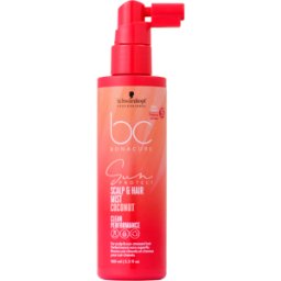 Schwarzkopf BONACURE Bruma protectora solar para cuero cabelludo y cabello SPF20 100mL SPF20
