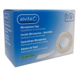 Alvita Esparadrapo Hipoalergico Microporoso Piel