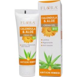 FLORA Crema Calmante Irritaciones Calendula Aloe Vera 75Ml