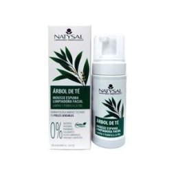 Natysal Espuma Limpiadora Facial Árbol del Té 150ml
