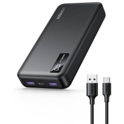 Batería externa Ugreen 25683 20000 mAh Power Delivery 3.0 carga rápida LED