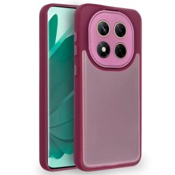 Funda para móvil Cool Borde Mate Antigolpes TPU Violeta antihuellas para Xiaomi Redmi Note 14 Pro 5G, Note 14 Pro Plus 5G y POCO X7