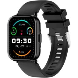 Cool Cascais Bluetooth Caja Negra Silicona Negra Llamadas Monitor Salud y Deporte