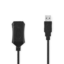 Cable USB Nedis CCGL60EXTBK100 Extensión Activa 10 m USB A