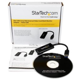 Adaptador gráfico USB Startech USB32VGAES compacto USB 3.0 a VGA 1920x1200