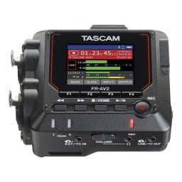 Grabadora Tascam FR-AV2 portátil 2 pistas 32 bits Bluetooth USB-C XLR