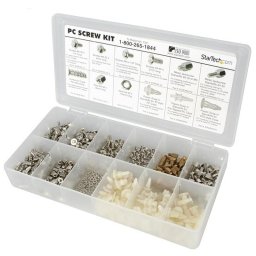 Kit de tornillos de ordenador Startech PCSCREWKIT blanco 12 tipos elementos fijación