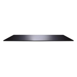 Mesa de TV Meliconi Rotobase Elite L negra de vidrio templado base giratoria