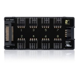 Controlador de ventilador Noctua NA-FH1 8 puertos 4 pines negro compacto