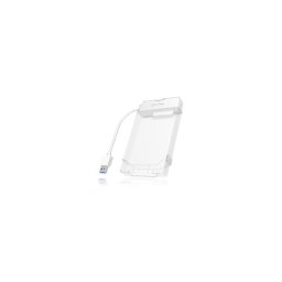 Caja HDD/SSD ICY BOX IB-AC703-U3 2.5" Plástico Blanco Hot-swap USB 3.0