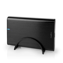 Caja HDD Nedis HDDE35410BK 3.5" Aluminio Negro USB-A/USB-C Refrigeración superior