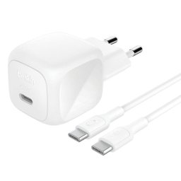 Cargador de dispositivos móviles Belkin WCA013kq1MWH-B6 45 W USB-C carga rápida Power Delivery 3.1 blanco