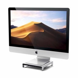Base para portátil Satechi ST-AMSHS USB-C con lector SD, 3 USB-A y aluminio