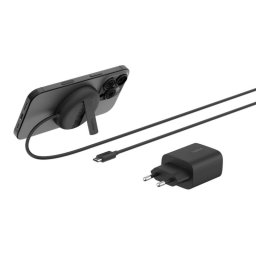 Cargador inalámbrico Belkin WIA011KQBK magnético Qi2 15 W para iPhone y AirPods