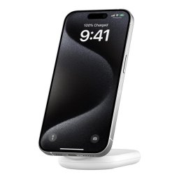 Cargador móvil Belkin BoostCharge WIB007VFWH carga inalámbrica Qi2 15 W blanco