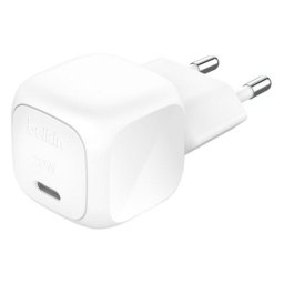 Cargador Belkin WCA009kqWH USB-C 20 W Power Delivery Carga Rápida Blanco
