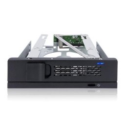 Rack disco duro ICY DOCK MB171SP-1B metálico para bahía 5,25 pulgadas
