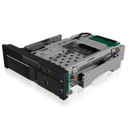 Bandeja para disco duro ICY BOX IB-173SSK SATA SAS Hot-Swap aluminio negra