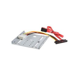 Kit de montaje Startech BRACKET25SAT Adaptador bandeja para disco SATA/SSD 2,5" a 3,5" aluminio