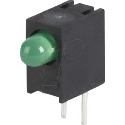 KINGBRIGHT KBT L-710A8EW/1G - Componente LED, verde, 3 mm, 20 mcd, 40°.