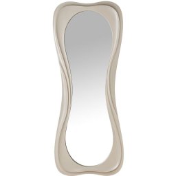 Espejo Vestidor Alto Diseño Actual Blanco Serie Albelt