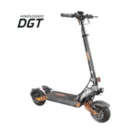 Patinete eléctrico Zwheel Zwolf Duo 2x500W Autonomía 70km Ruedas 10" Off Road Doble suspensión Frenos hidráulicos Gris-bronce