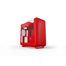 Caja de ordenador Hyte X50 torre media cristal templado roja ATX/E-ATX