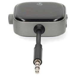 Adaptador Audio Bluetooth Nedis BTTC2550BK USB-C 13h Batería Pantalla Integrada Emparejamiento Dual
