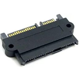Adaptador de interfaz CoreParts MSSAS01 SAS a SATA negro 169 mm derecho