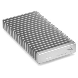 Caja SSD OWC OWCUS4EXP1M2 Externa M.2 NVMe Aluminio Gris USB-C LED