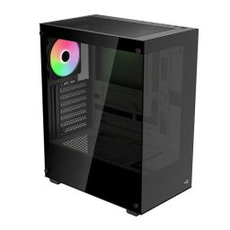 Caja torre Aerocool Pivot V2 Cristal Templado ARGB Negra Media