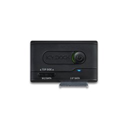 Adaptador ICY DOCK MB031U-1SMB USB C a M.2 y 2,5" SATA Plug&Play