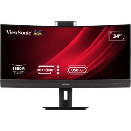 Monitor Viewsonic VG3457CV 34" UltraWide Quad HD 100Hz VA Curvo Webcam Altavoces USB-C