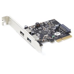 Tarjeta de Red Startech PEXUSB312A3 PCI Express x2 USB 3.2 Gen 2 10Gbps UASP