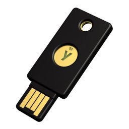 Autenticador de hardware Yubico B0BVNPWPCN NFC USB-A Negro FIDO2 IP68