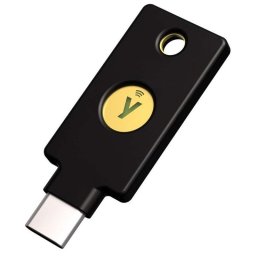 Llave de seguridad Yubico B0BVNRXFHT USB-C NFC multiprotocolo azul