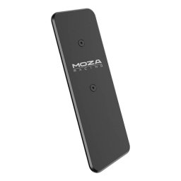Placa de montaje de pedal Moza RS073 aluminio negro 60 mm x 185 mm