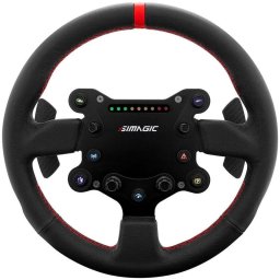 Volante Simágic GTS Piel 300 mm 7 botones RGB codificadores GT