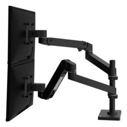 Soporte para monitor Ergotron LX Pro 45-690-292 doble ajuste modular aluminio negro