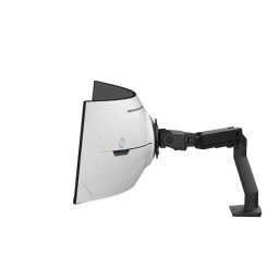 Soporte monitor Ergotron HX 45-693-224 brazo escritorio para pantallas curvas 57" 17 kg negro
