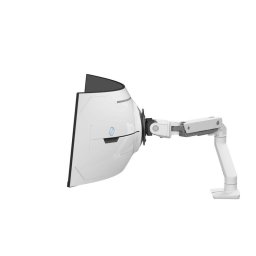 Soporte de monitor Ergotron HX 45-693-216 brazo ajustable VHD para pantallas curvas 57" blanco