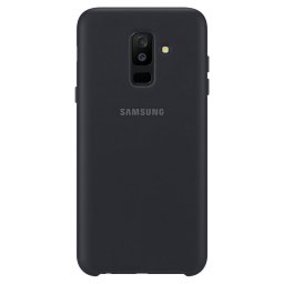 Samsung Dual Layer Cover Negra para Samsung Galaxy A6 Plus