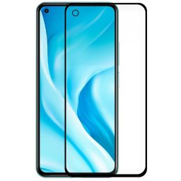 Cool Protector Pantalla Cristal Templado Full 3D Negro para Xiaomi Mi 11 Lite/Mi 11 Lite 5G