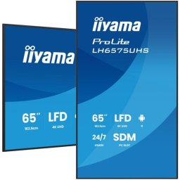 Monitor iiyama LH6575UHS-B2AG 65" UltraHD 4K 60Hz IPS WiFi Panel Antirreflejo 8ms