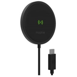 Cargador inalámbrico Mophie 401307634 magnético 15W cable 2 m negro